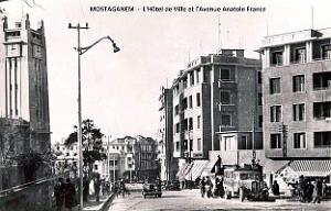 2186- Mostaganem - Hotel de Ville - Avenue Anatole France